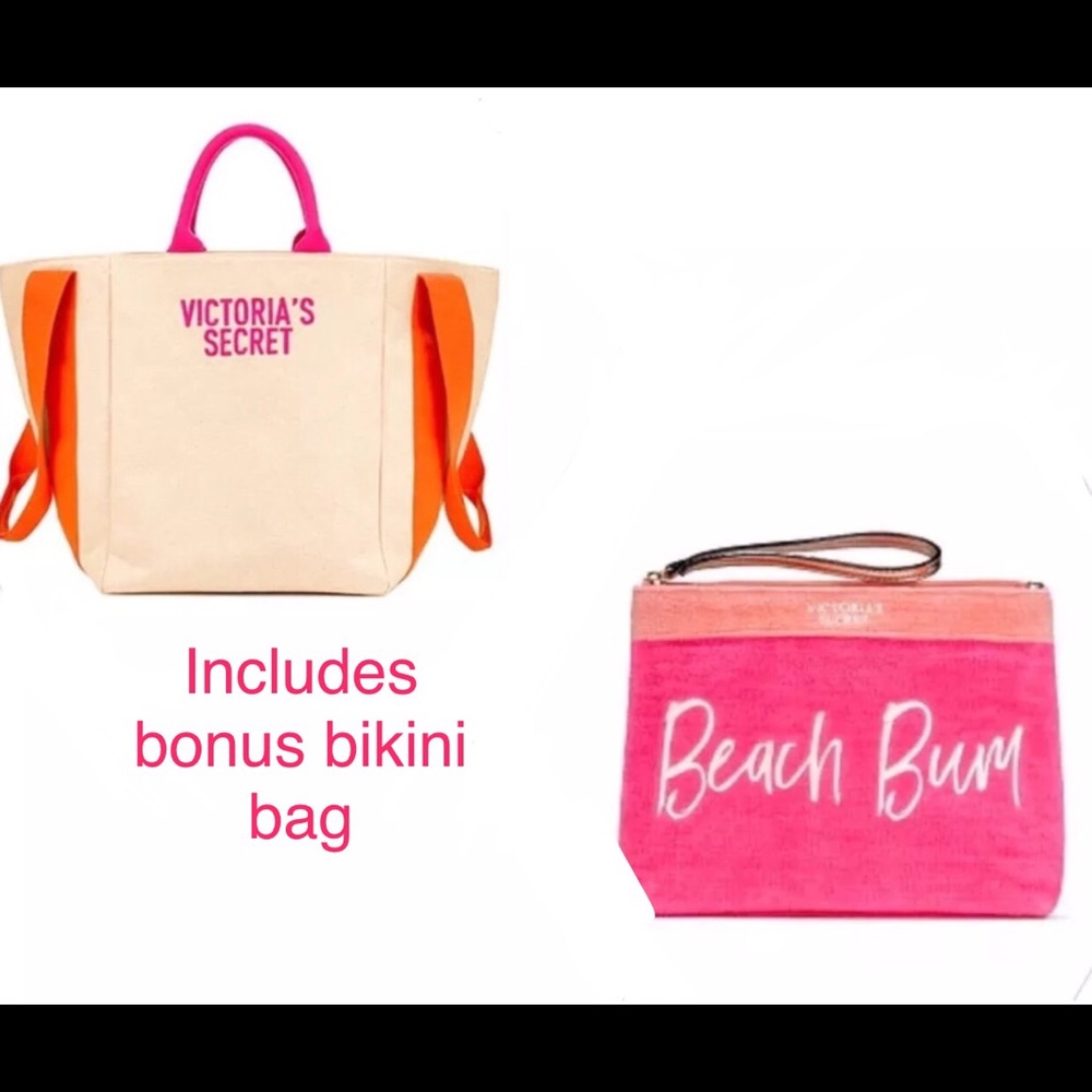 Victoria's Secret Beach Tote Bundle